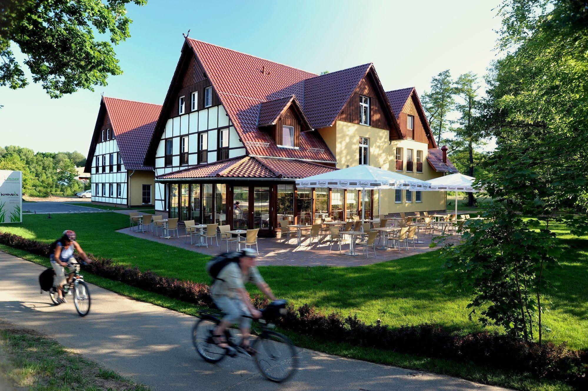 Logis Hotel Kur- Und Wellnesshaus Spree Balance ブルク エクステリア 写真
